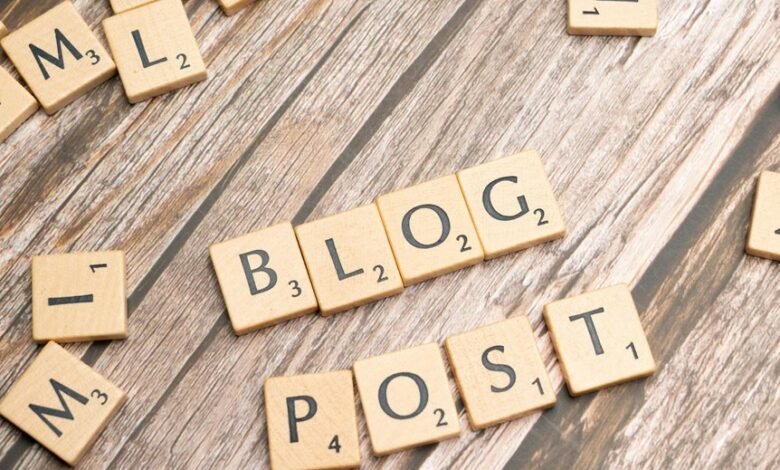 blog monitoring and documentation